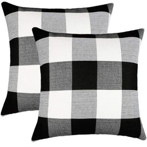 Buffalo Check Throw Pillow Covers